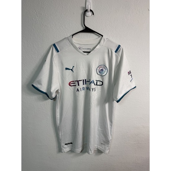 Puma Other - MANCHESTER CITY 2021 2022 #7 Sterling FOOTBALL SHIRT SOCCER JERSEY PUMA 2XL